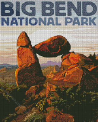 Big Bend National Park Poster Diamond Painting