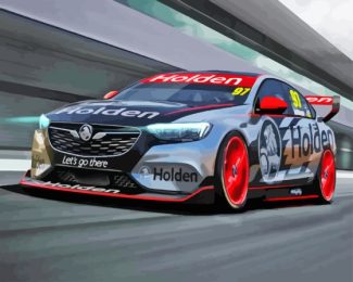 Holden V8 Commodore Supercar Diamond Painting