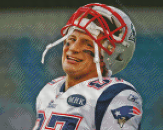 Rob Gronkowski American Footballer Diamond Painting