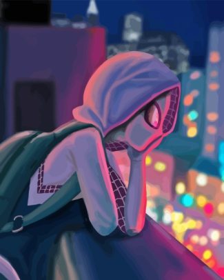 Lonely Spider Gwen Diamond Painting