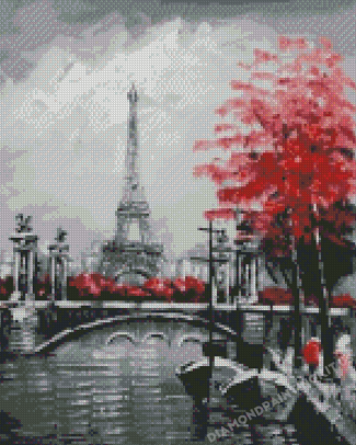River Seine Paris Diamond Painting